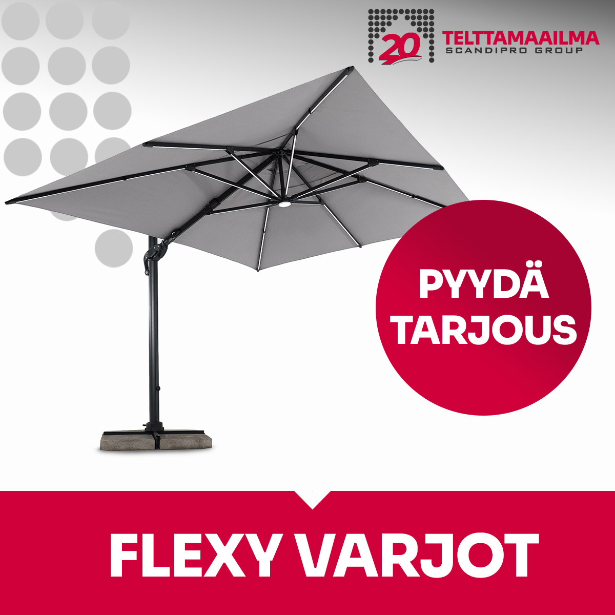 flexy aurinkovarjot
