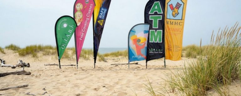 Beachflag – yrityksesi mainosväline!