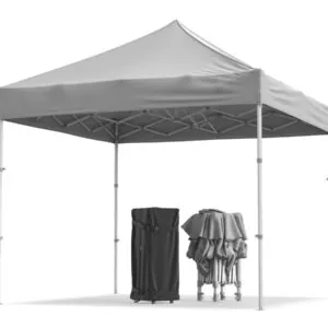 pop up teltta mini harmaa