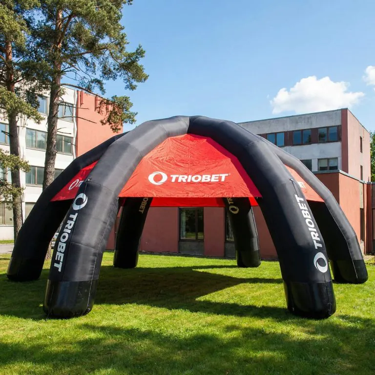 Ilmatäytteiset teltat