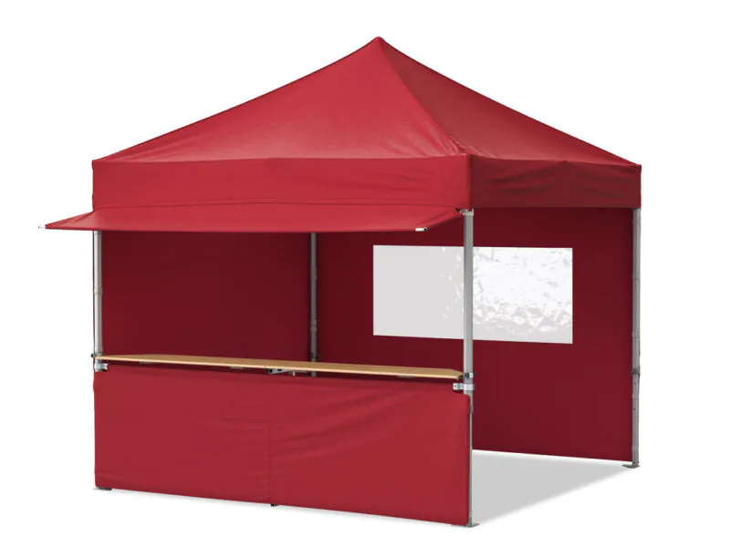 pop up teltta 3x3 punainen 6