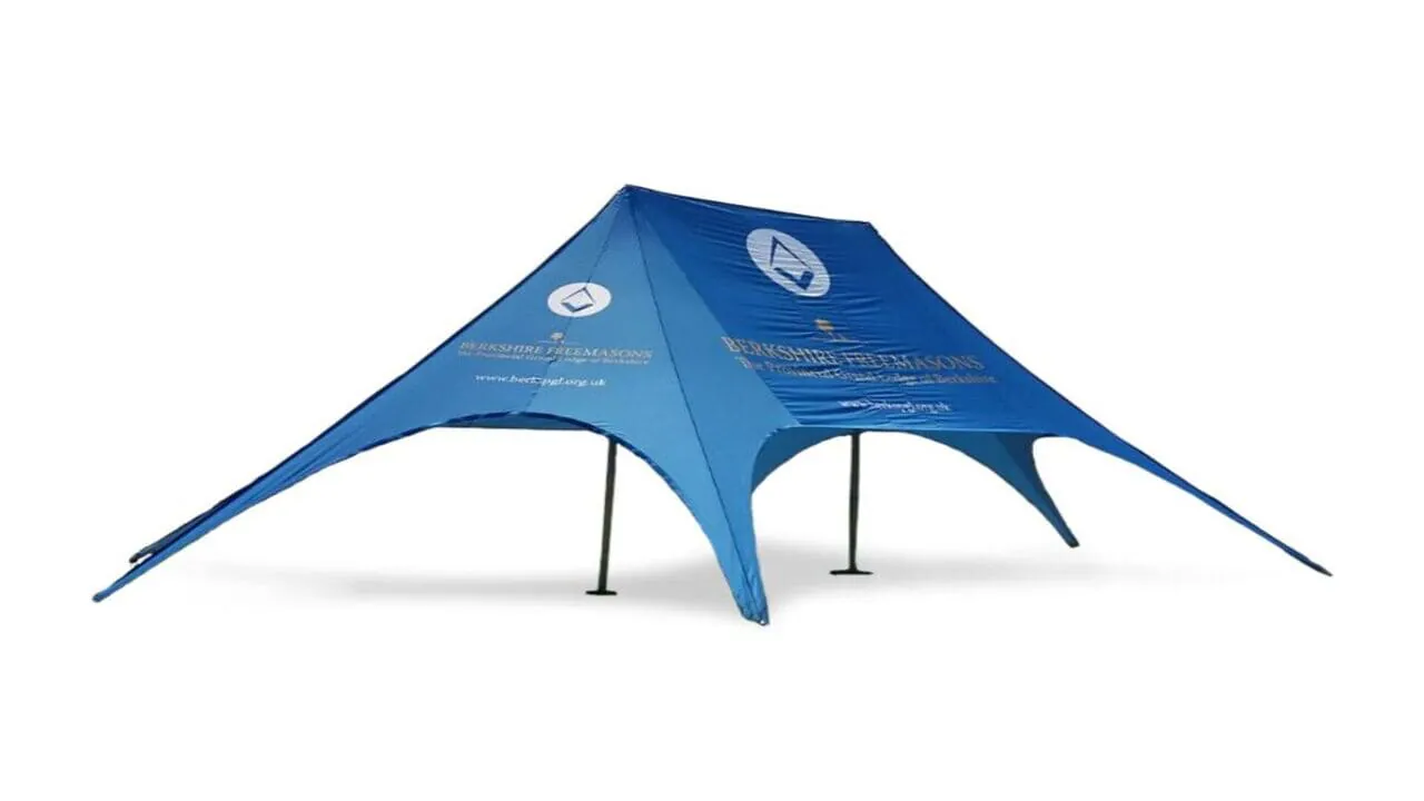 Star-tält Två stänger