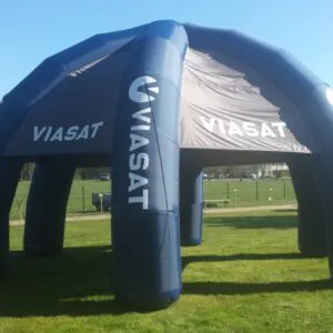 Uppblåsbara tält