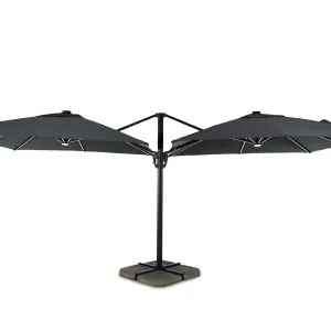Duo Terassivarjo Scandipro Twin Flexy — tuotekuva