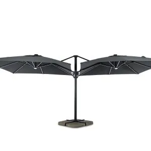 Duo Terassivarjo Scandipro Twin Flexy — tuotekuva