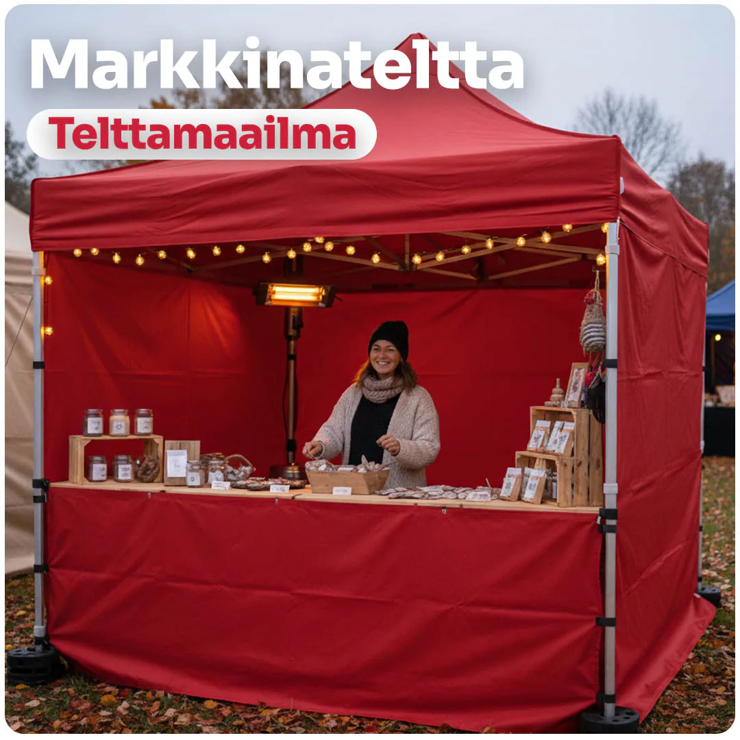Markkinateltta Pop Up teltta