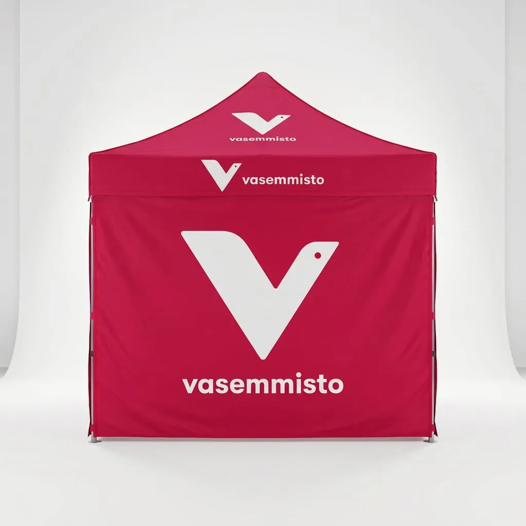 vasemmisto pop up teltta